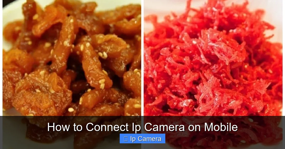 How to Connect Ip Camera on Mobile