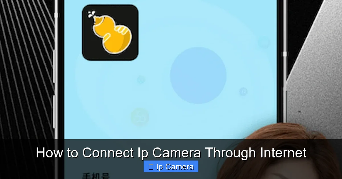 How to Connect Ip Camera Through Internet