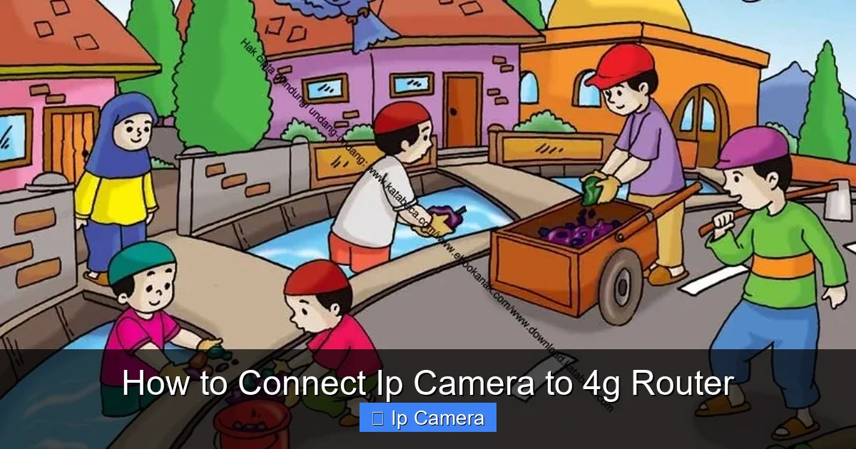 How to Connect Ip Camera to 4g Router
