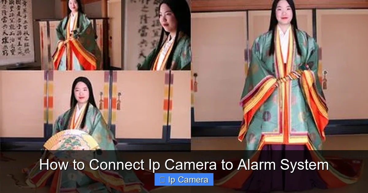 How to Connect Ip Camera to Alarm System
