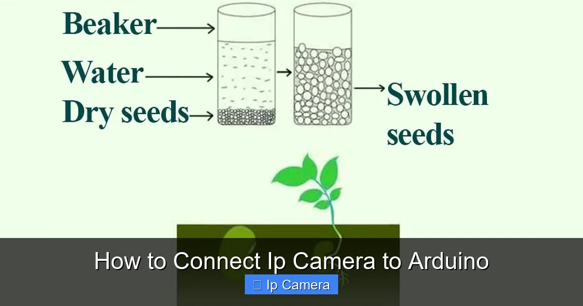 How to Connect Ip Camera to Arduino