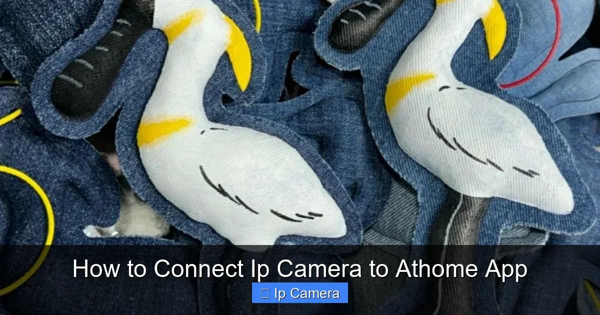 How to Connect Ip Camera to Athome App