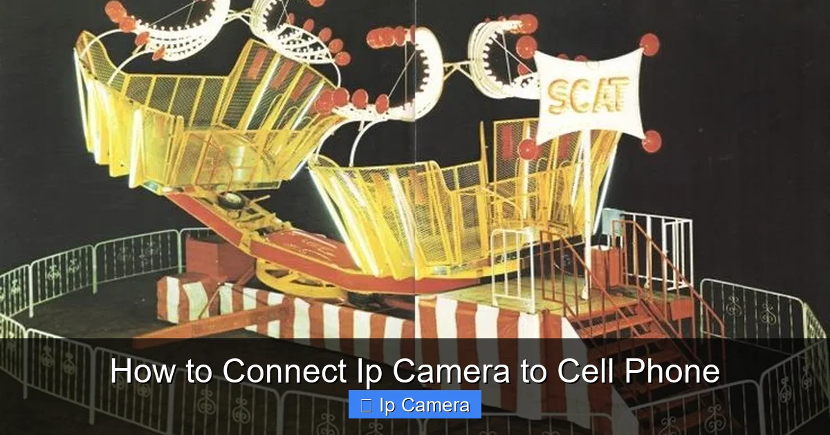 How to Connect Ip Camera to Cell Phone