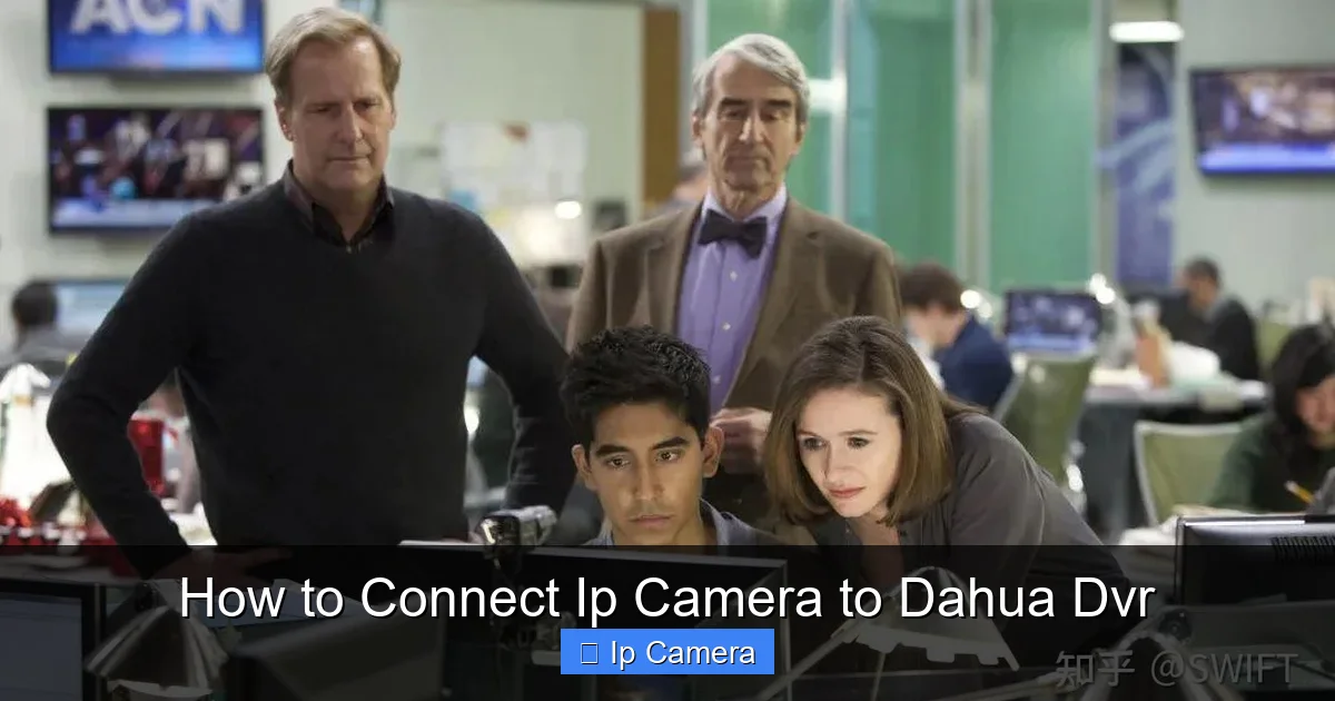 How to Connect Ip Camera to Dahua Dvr