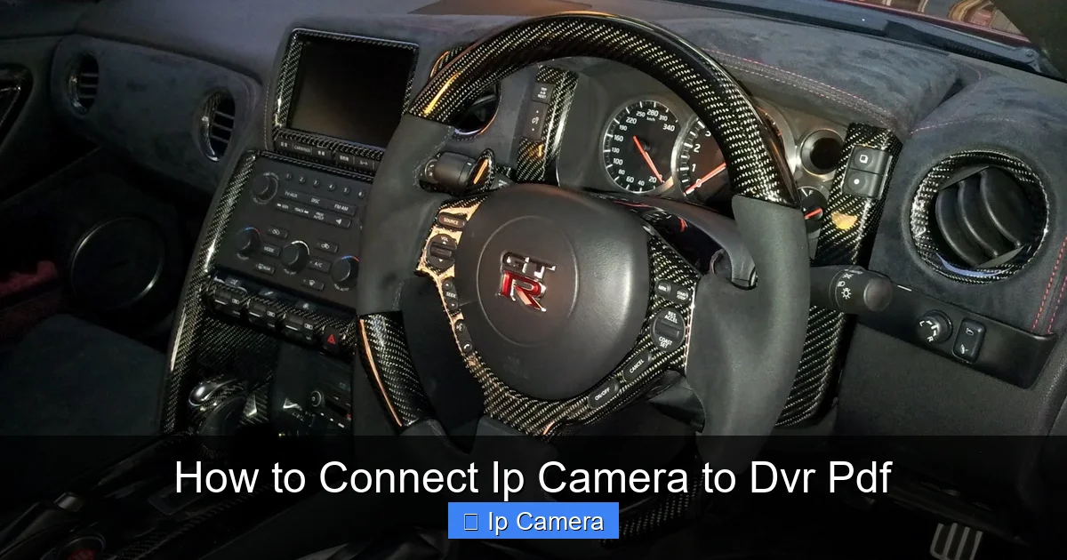 How to Connect Ip Camera to Dvr Pdf