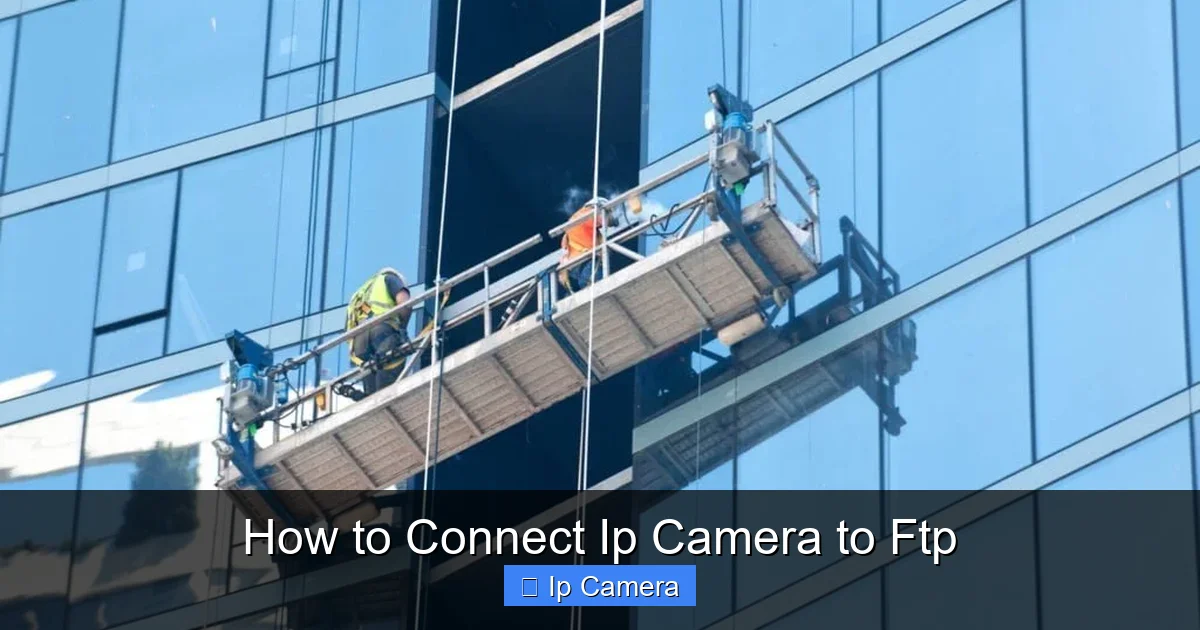 How to Connect Ip Camera to Ftp