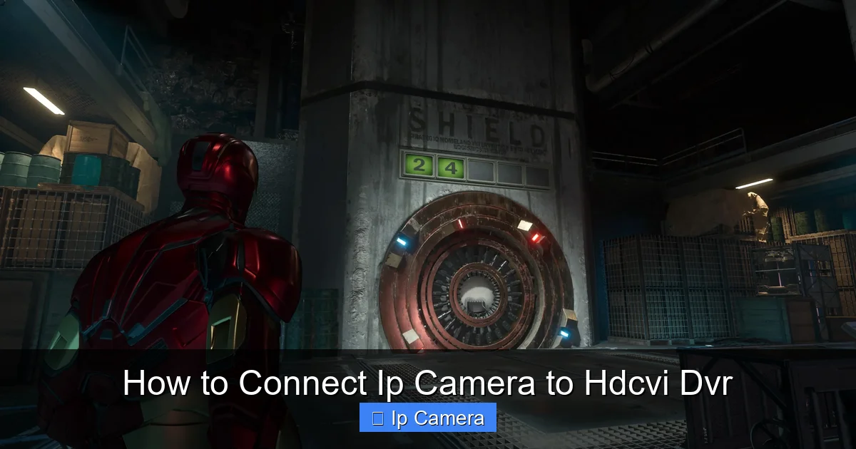 How to Connect Ip Camera to Hdcvi Dvr