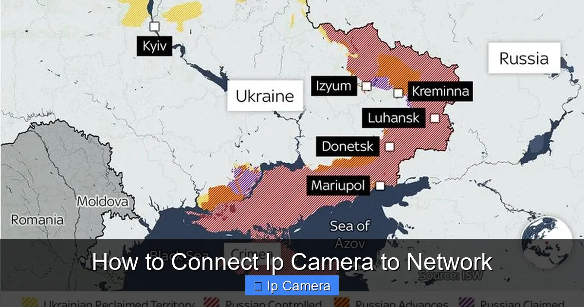How to Connect Ip Camera to Network