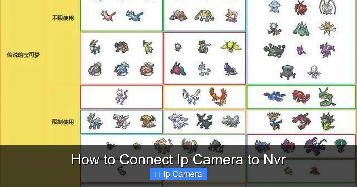 How to Connect Ip Camera to Nvr