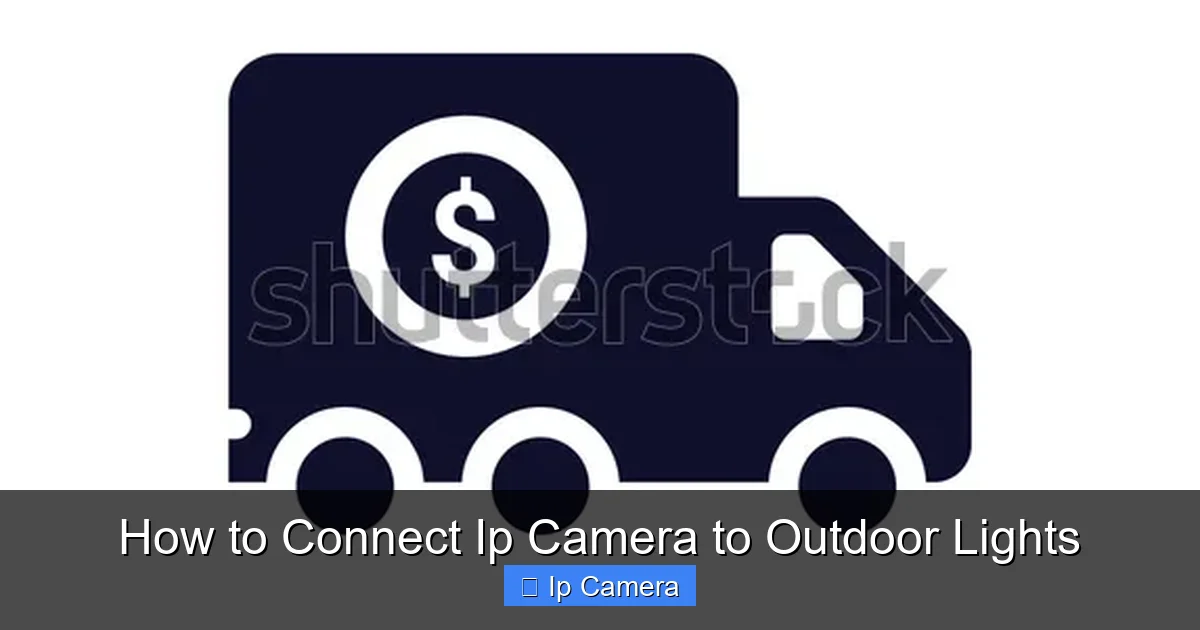 How to Connect Ip Camera to Outdoor Lights