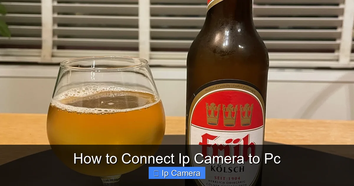 How to Connect Ip Camera to Pc