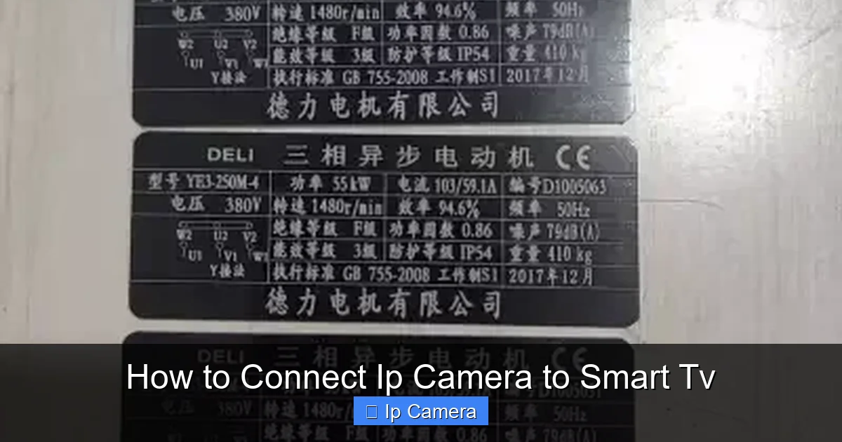 How to Connect Ip Camera to Smart Tv