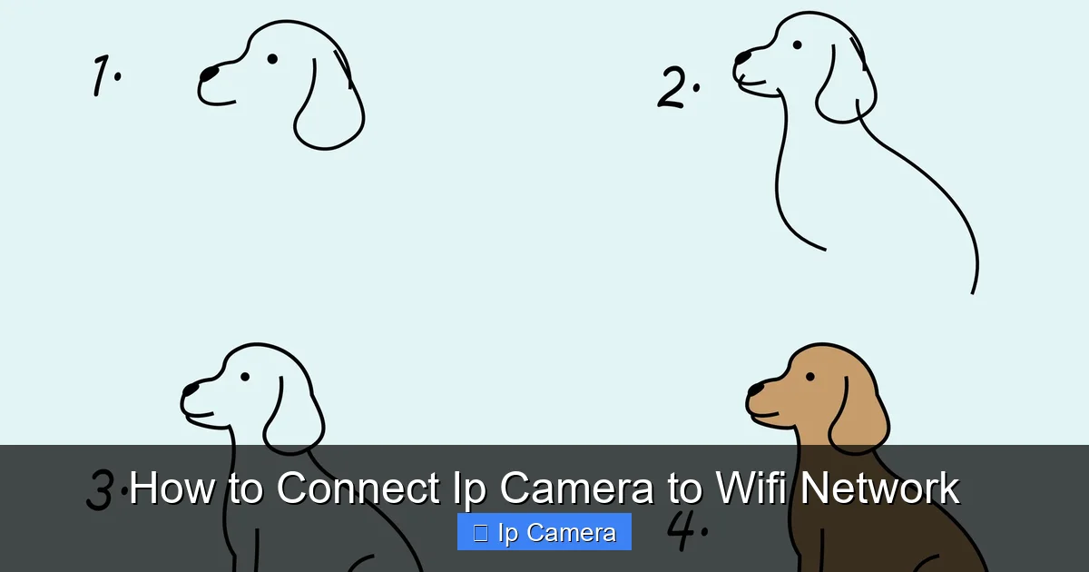 How to Connect Ip Camera to Wifi Network