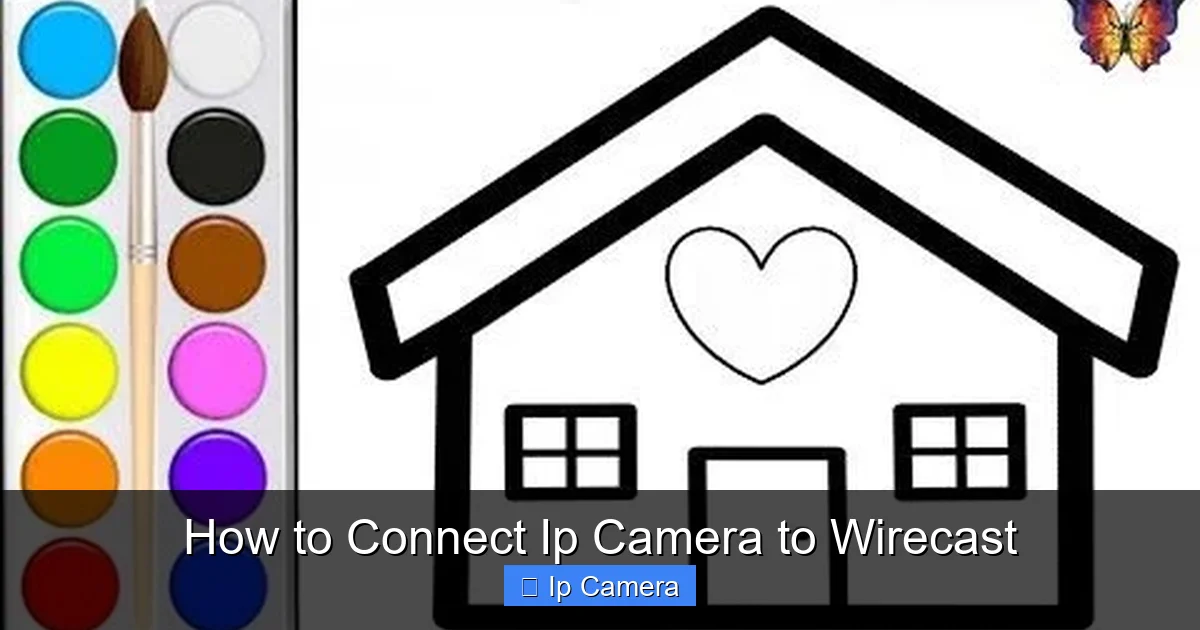 How to Connect Ip Camera to Wirecast