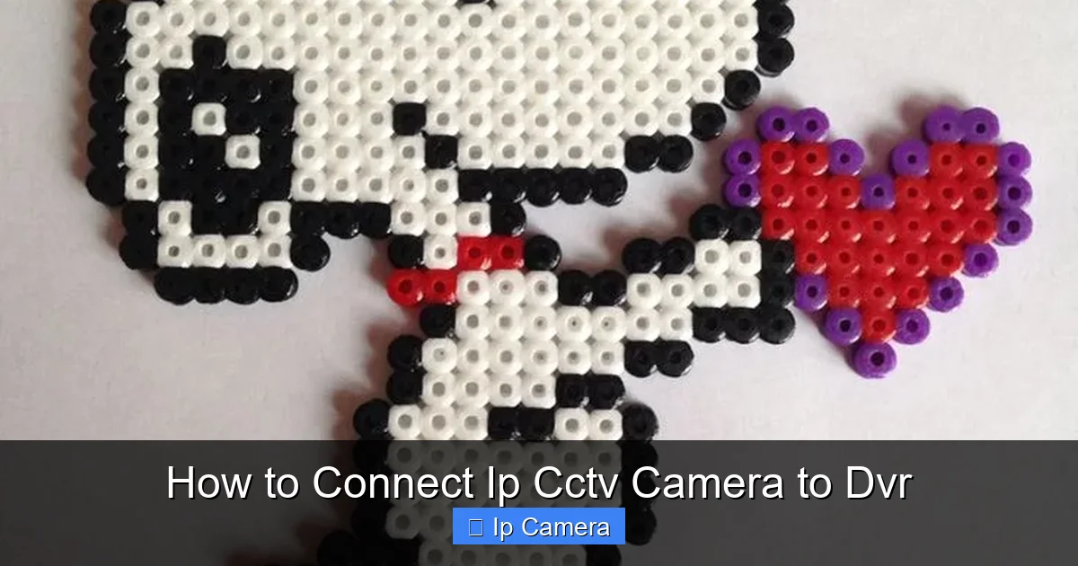How to Connect Ip Cctv Camera to Dvr
