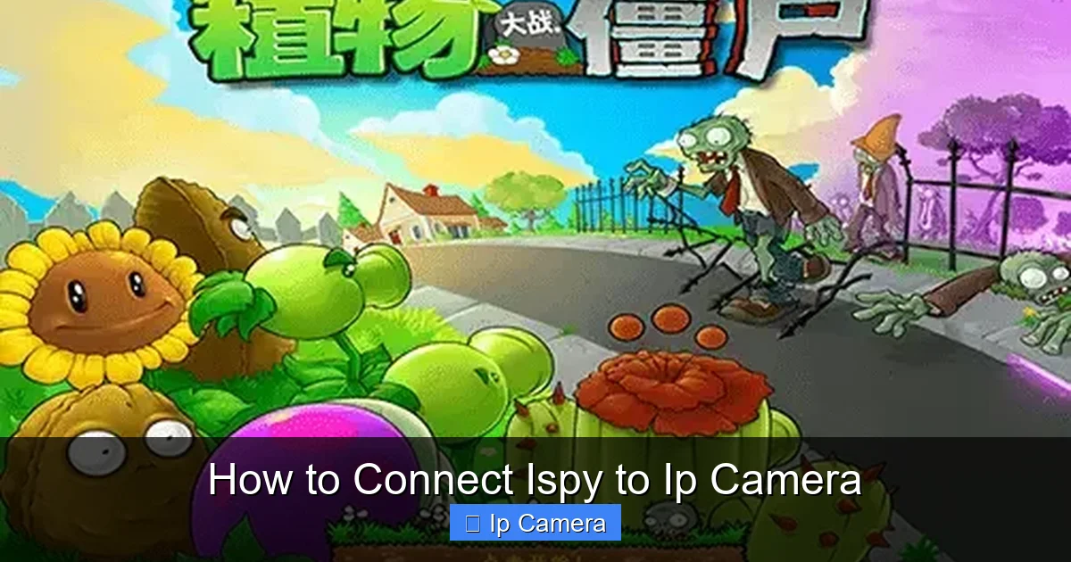 How to Connect Ispy to Ip Camera
