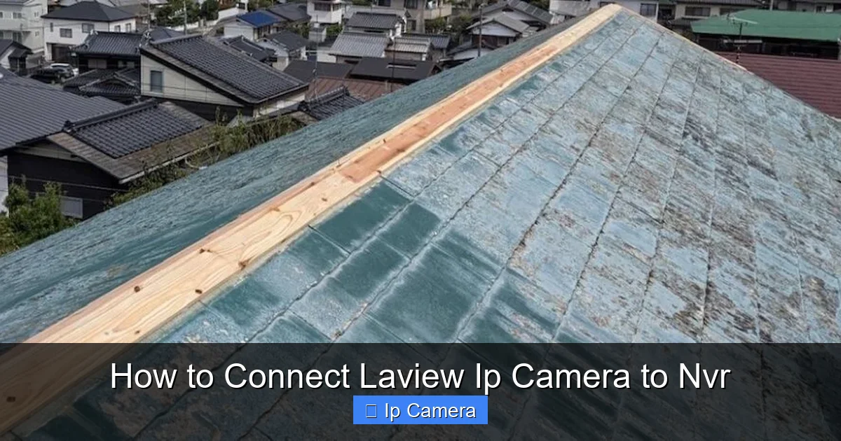 How to Connect Laview Ip Camera to Nvr