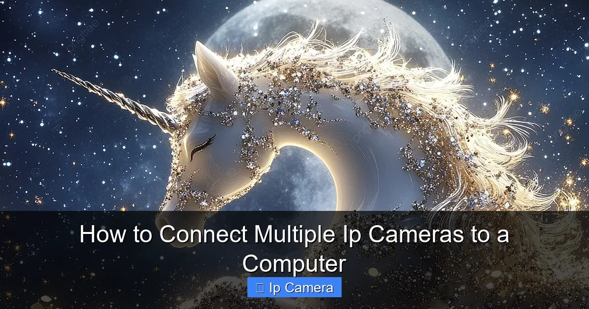 How to Connect Multiple Ip Cameras to a Computer