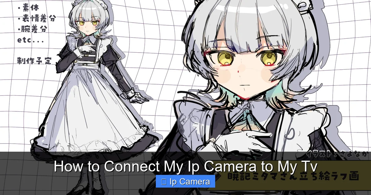 How to Connect My Ip Camera to My Tv
