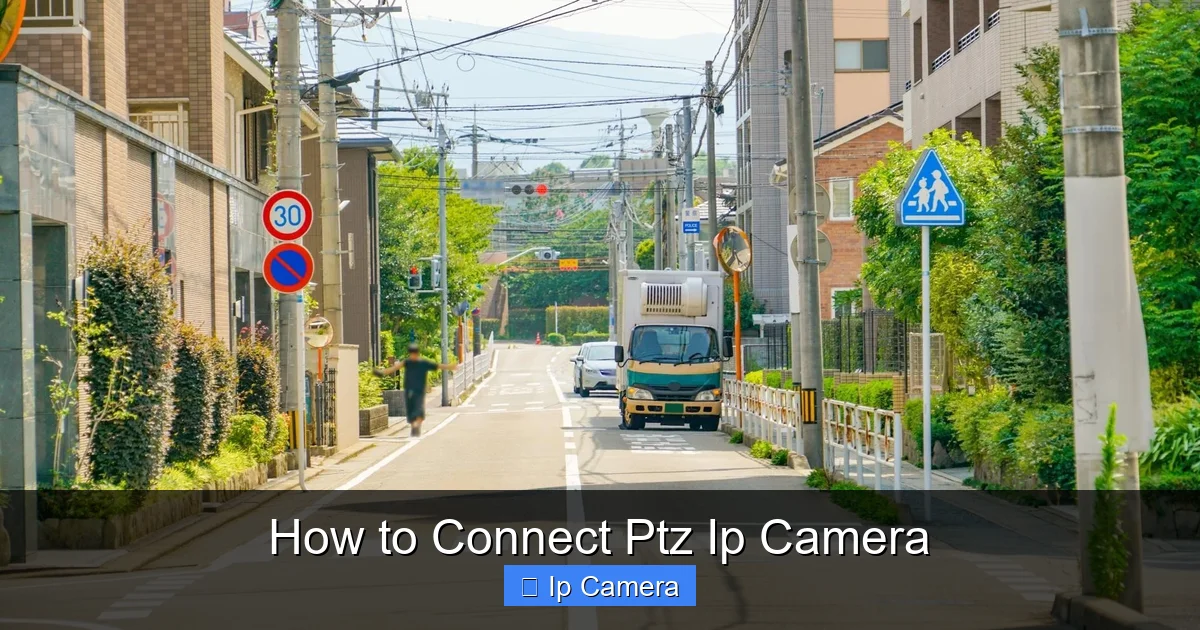 How to Connect Ptz Ip Camera