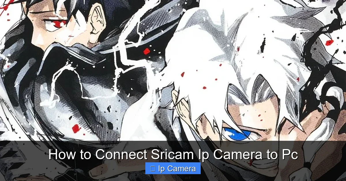 How to Connect Sricam Ip Camera to Pc
