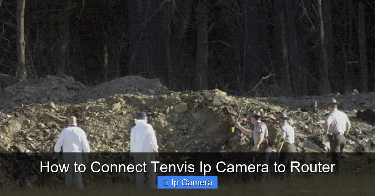 How to Connect Tenvis Ip Camera to Router