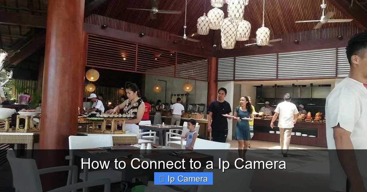 How to Connect to a Ip Camera