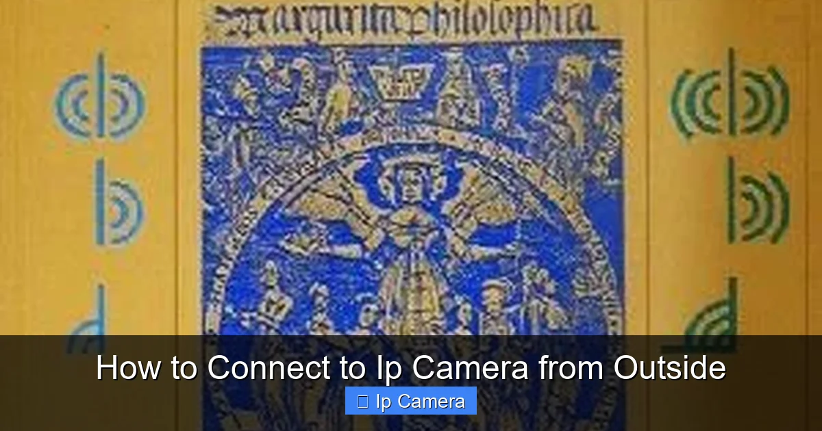 How to Connect to Ip Camera from Outside