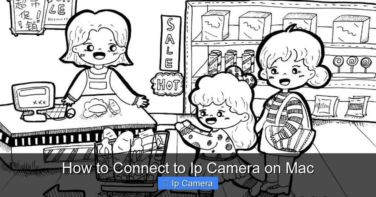 How to Connect to Ip Camera on Mac