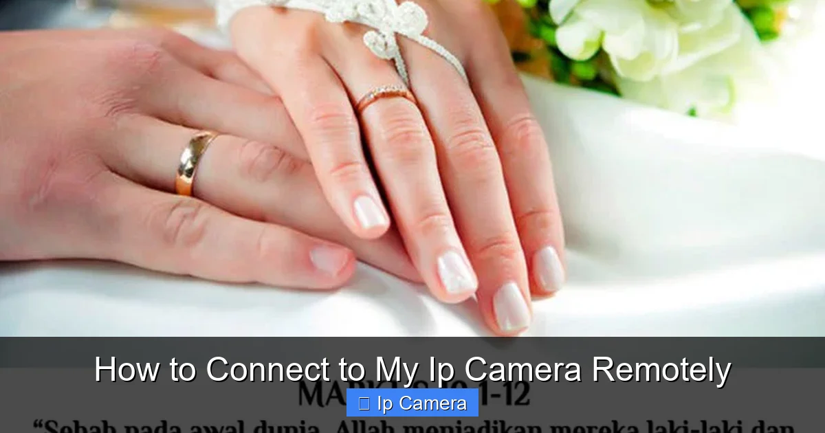 How to Connect to My Ip Camera Remotely