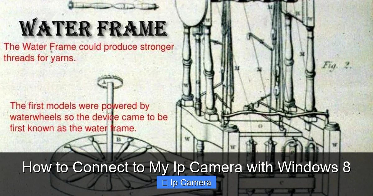 How to Connect to My Ip Camera with Windows 8