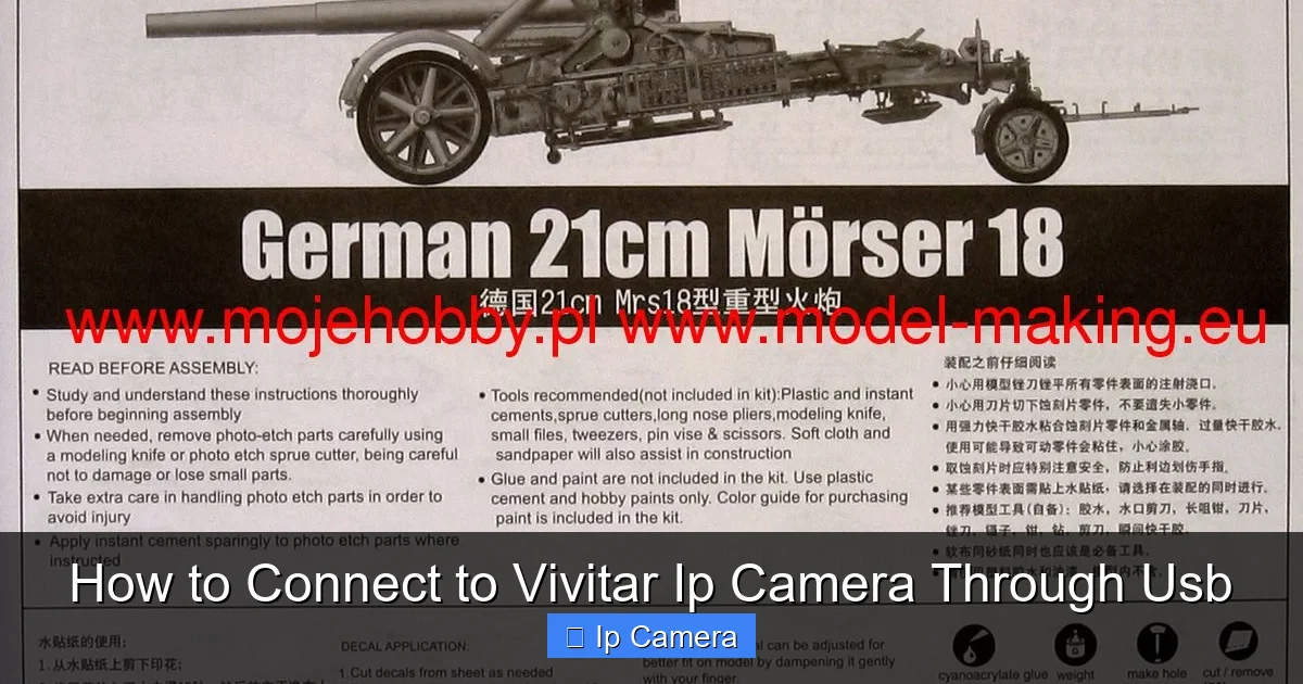 How to Connect to Vivitar Ip Camera Through Usb