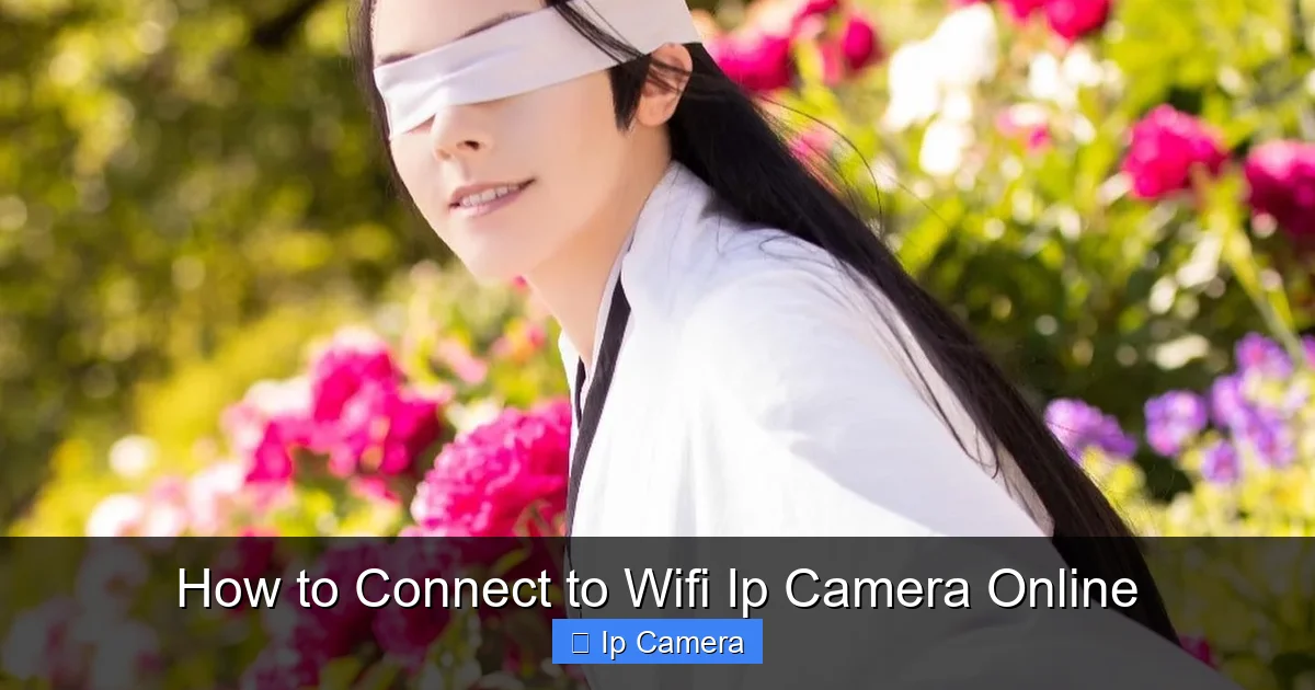 How to Connect to Wifi Ip Camera Online