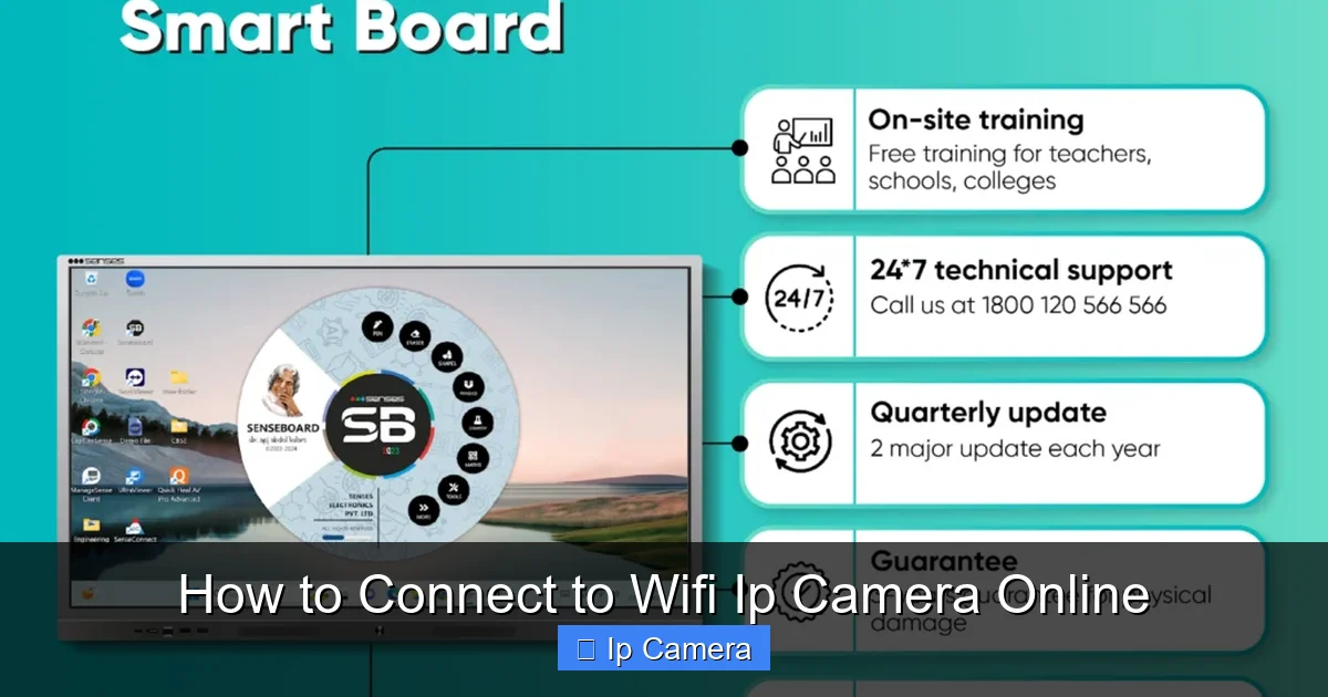 How to Connect to Wifi Ip Camera Online