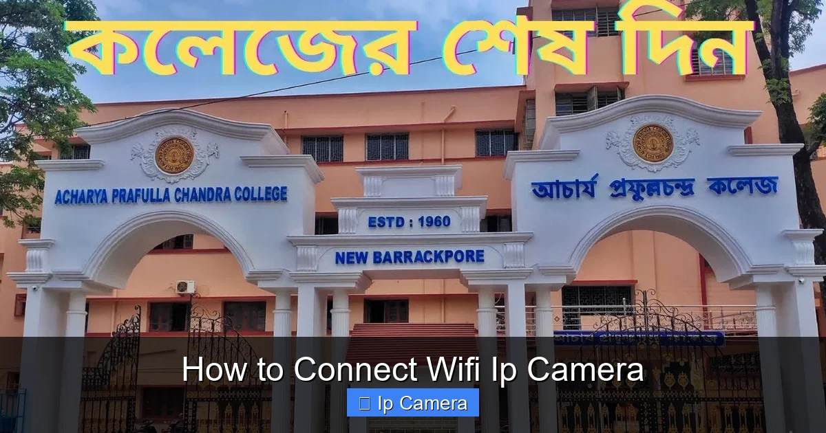 How to Connect Wifi Ip Camera