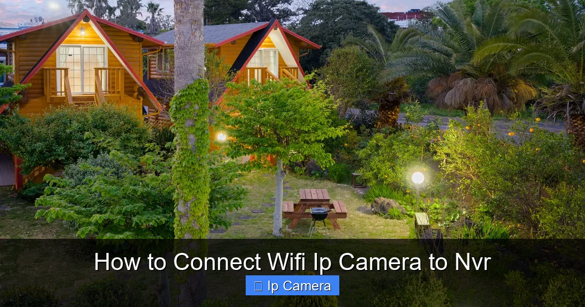 How to Connect Wifi Ip Camera to Nvr