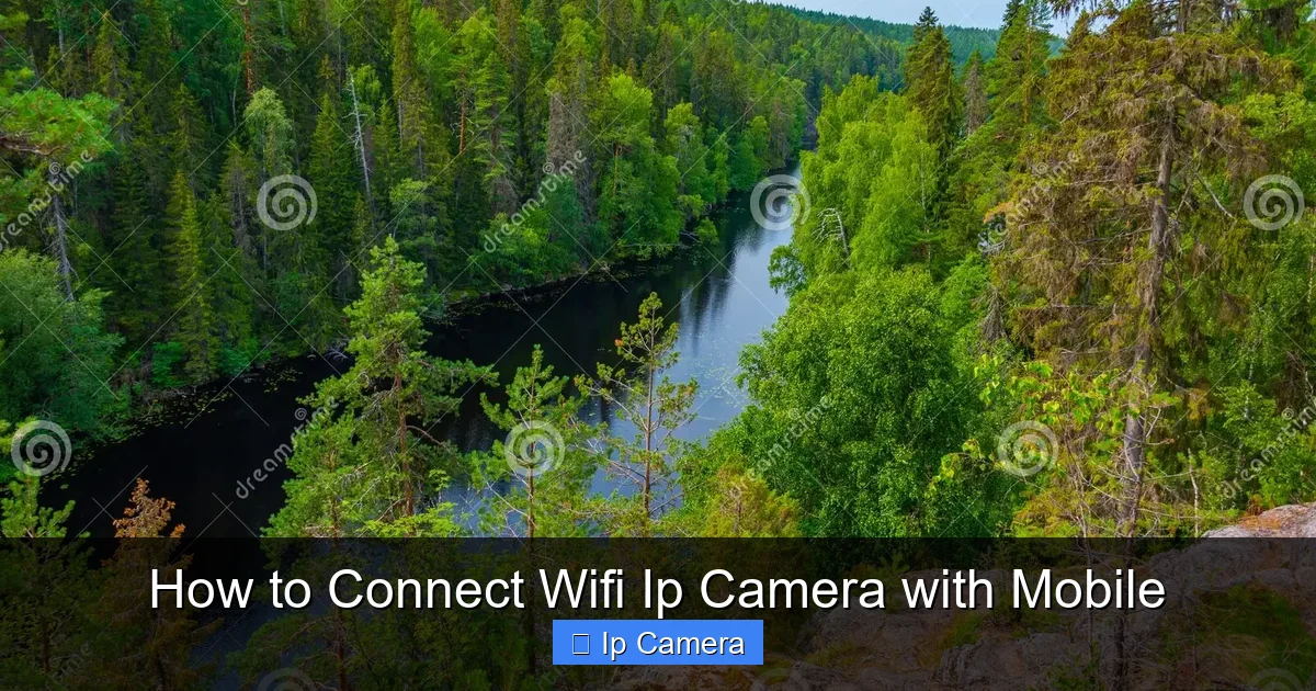 How to Connect Wifi Ip Camera with Mobile