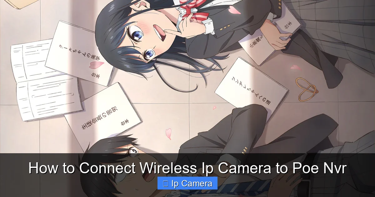 How to Connect Wireless Ip Camera to Poe Nvr