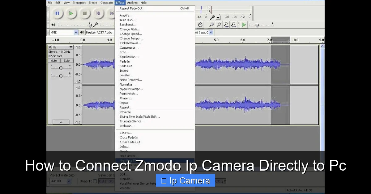 How to Connect Zmodo Ip Camera Directly to Pc