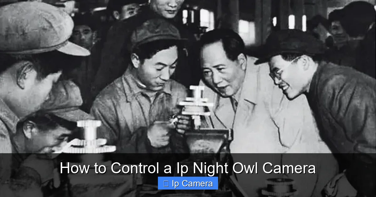How to Control a Ip Night Owl Camera