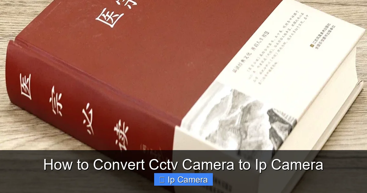 How to Convert Cctv Camera to Ip Camera