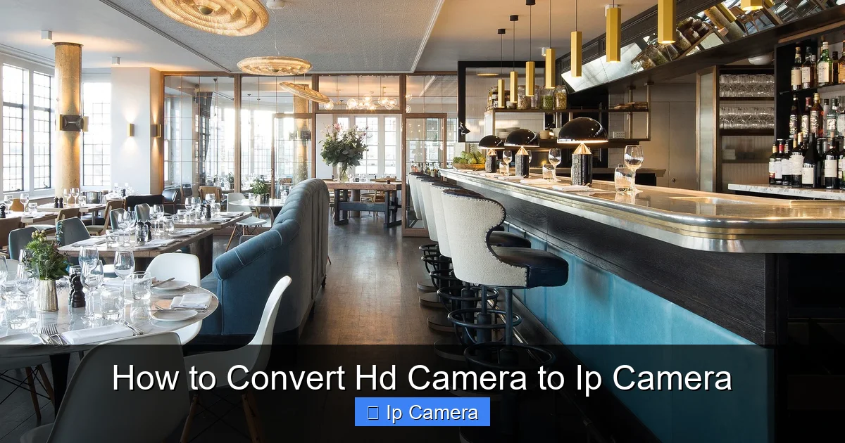 How to Convert Hd Camera to Ip Camera
