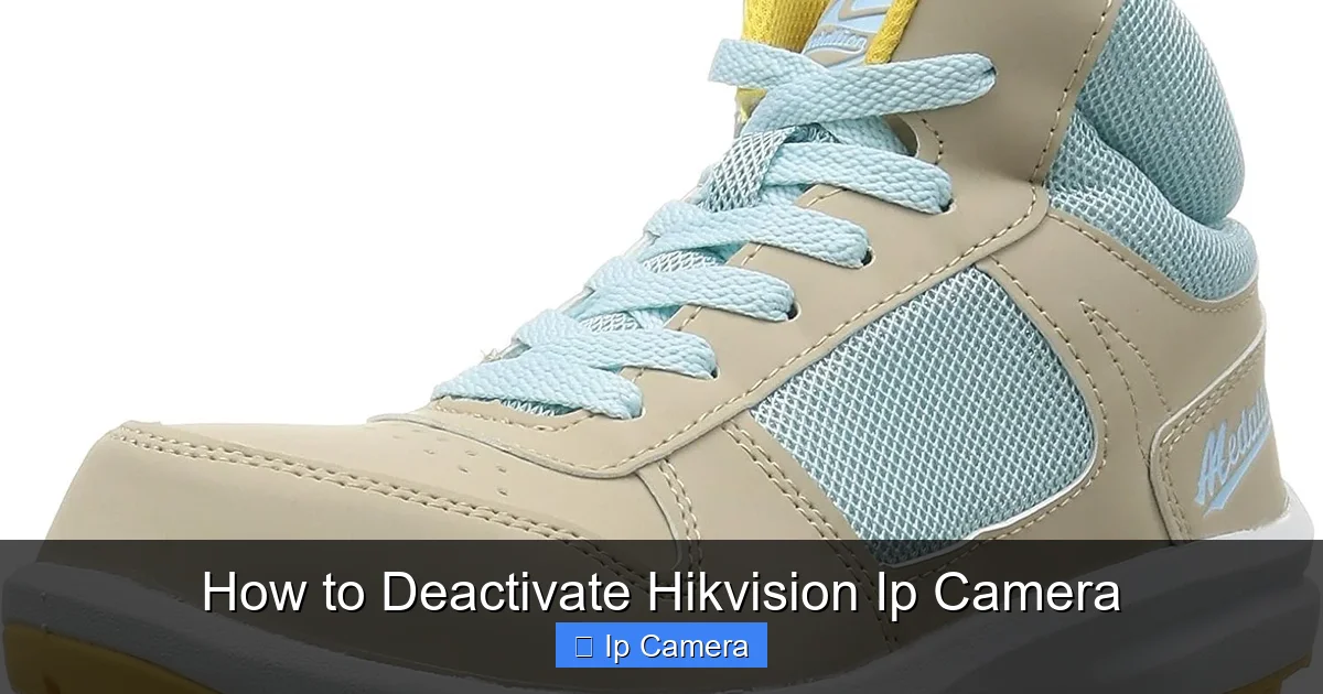 How to Deactivate Hikvision Ip Camera