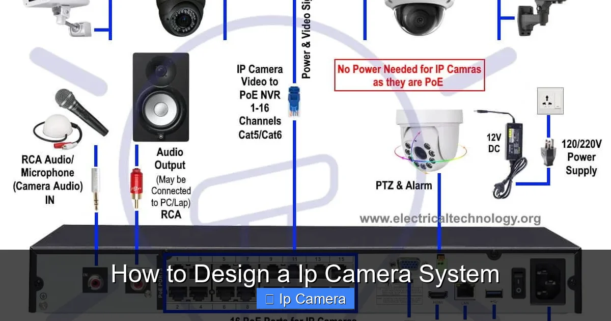 How to Design a Ip Camera System