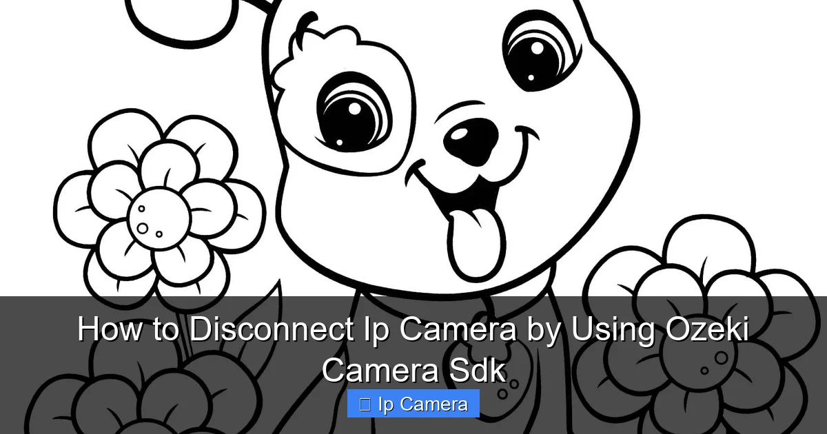 How to Disconnect Ip Camera by Using Ozeki Camera Sdk