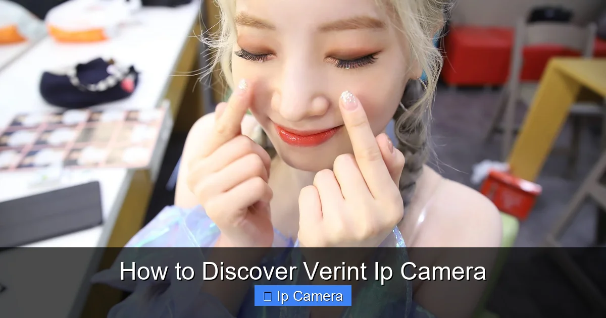 How to Discover Verint Ip Camera