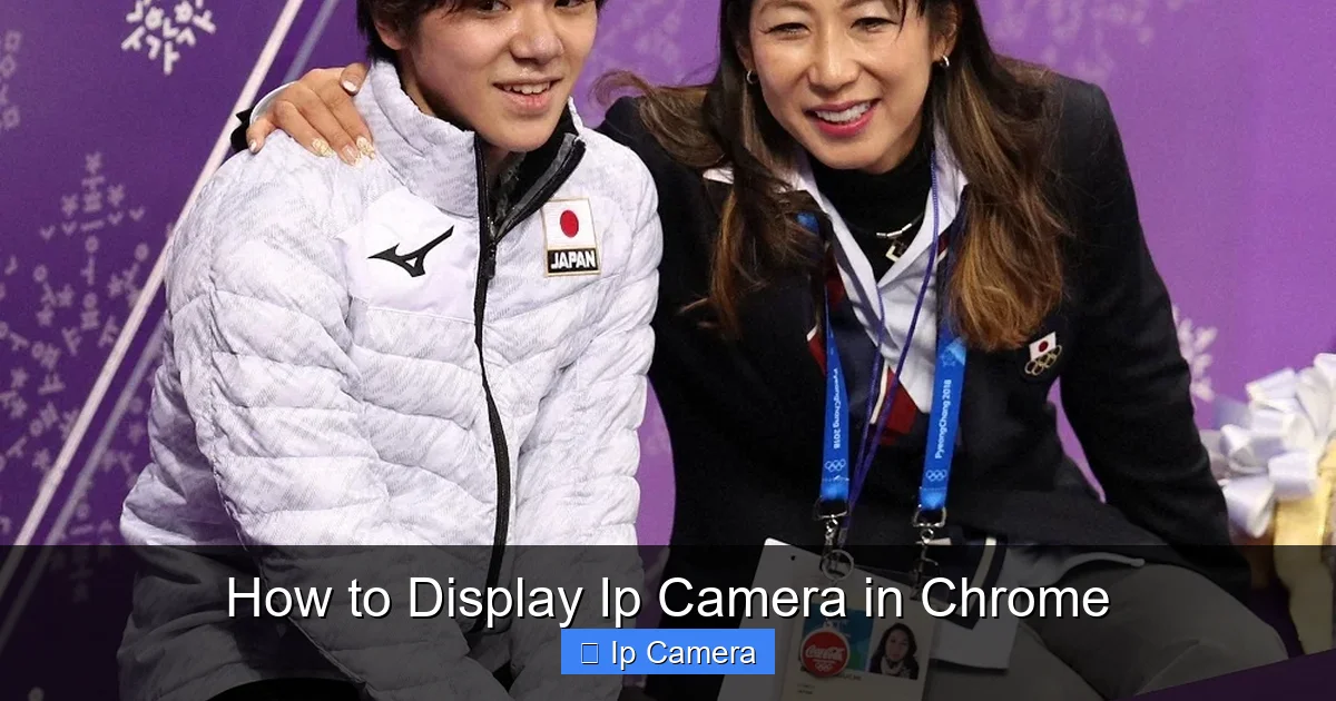 How to Display Ip Camera in Chrome