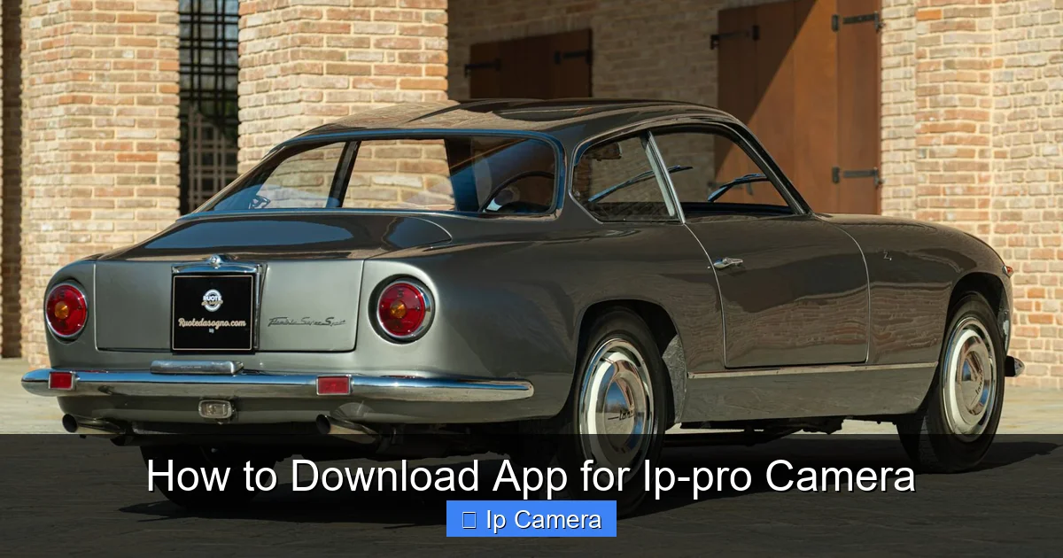 How to Download App for Ip-pro Camera