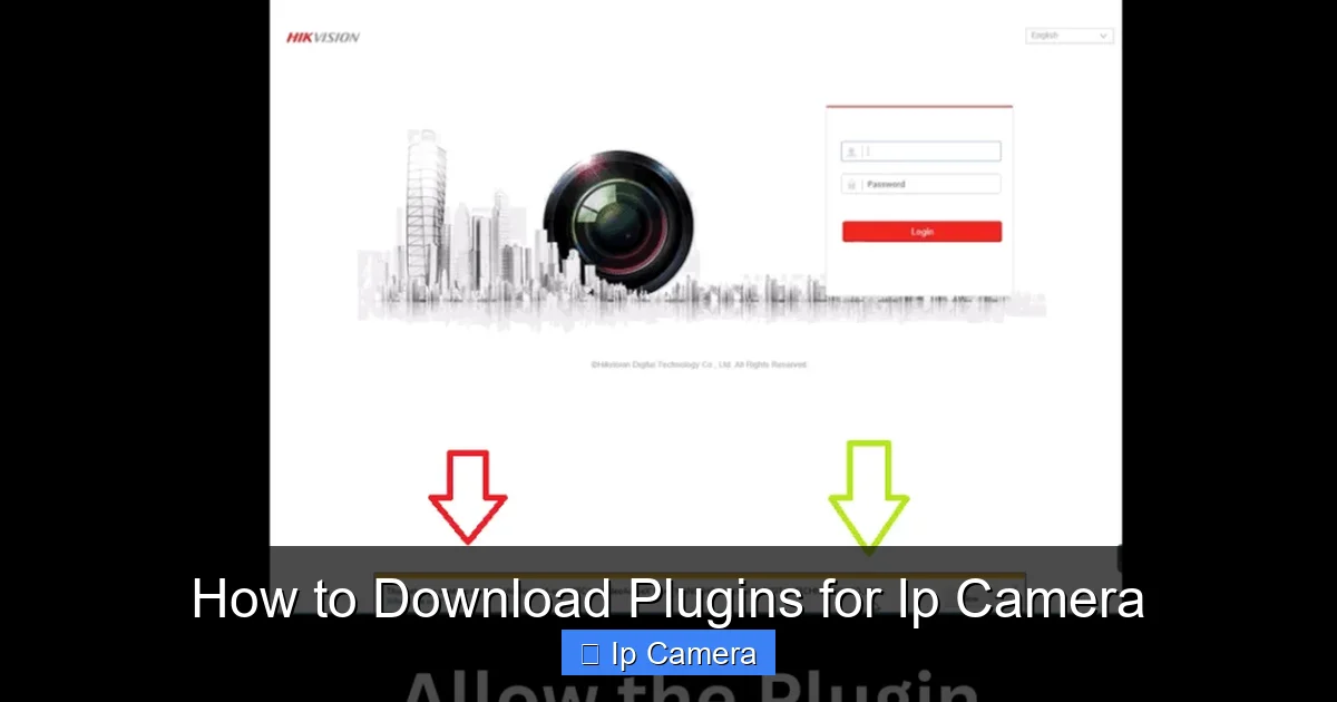 How to Download Plugins for Ip Camera