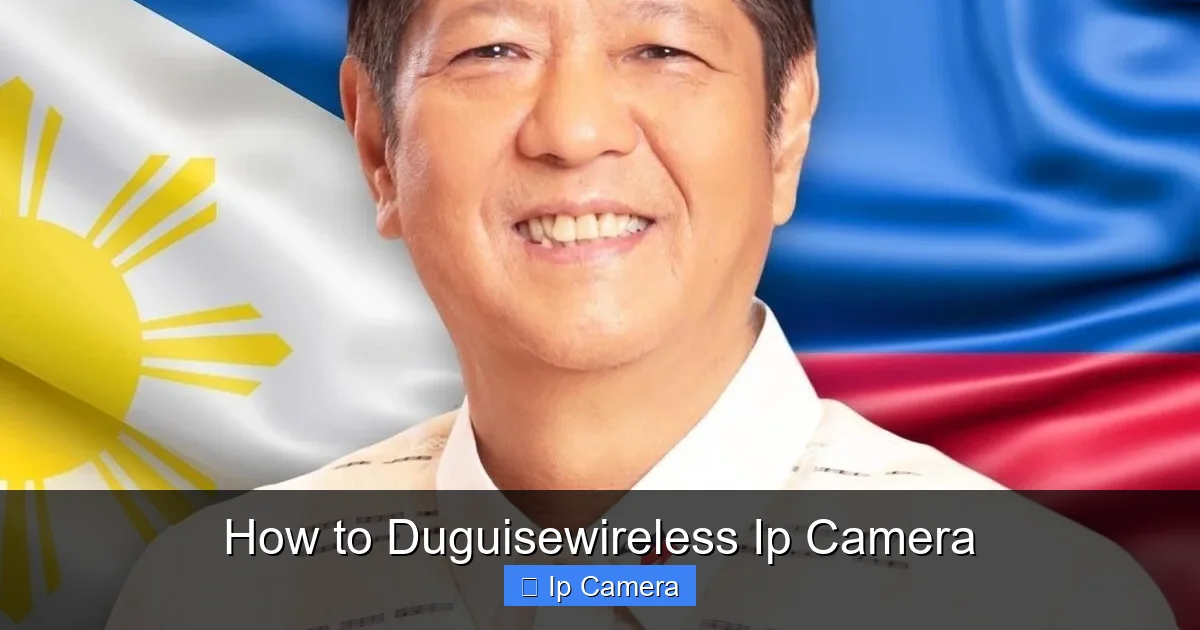 How to Duguisewireless Ip Camera